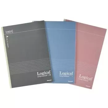Nakabayashi Swing Logical Notebook A4/A lined/40 sheets Daltone 3-book pack NA403A-3P