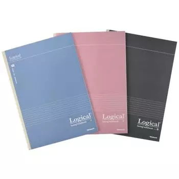 Nakabayashi Swing Logical Notebook A4/B Ruled/40 Sheets Daltone 3 Book Pack NA403B-3P