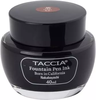 Nakabayashi TFPI-WD40-03 TACCIA Soiro Ink Чернила для перьевой ручки Чернила на водной основе, краситель Ча