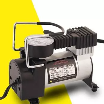 Накачка шин Электрический воздушный компрессор Многоцелевые автомобильные аксессуары Мини-насос высокого давления