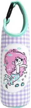 Nakajima Corporation Ado Mizumori Plastic Bottle Cover 600 Mermaid Purple 204165-24