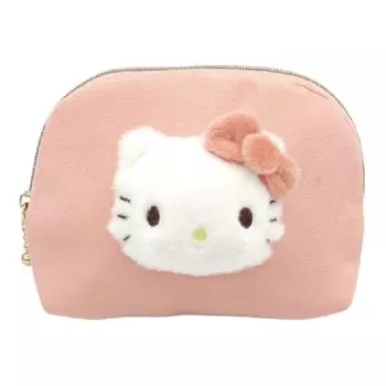 Nakajima Corporation Boa Face Tissue Pouch Hello Kitty Small 168917-22