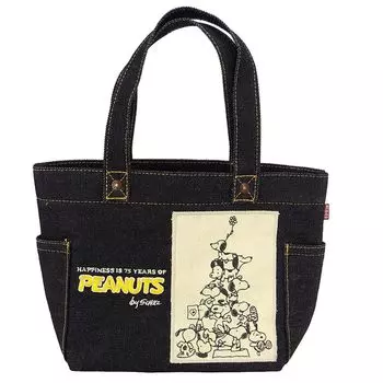 Nakajima Corporation EDWIN Snoopy 75th Mini Tote 200136-24 H20W31D10cm