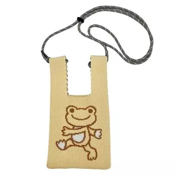 Nakajima Corporation Frog Pickles Knit Sacoche бежевый 204639-24 В24Ш13Г1см