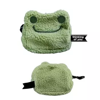 Nakajima Corporation Frog Pickles Moko Face Mini Pouch H8 x W11 x D5cm 202956-24