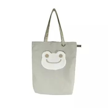 Nakajima Corporation Frog Pickles Moko Face Square Tote 202918-24 H40W37D10cm