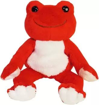 Nakajima Corporation Frog Pickles Rainbow Pickles Bean Doll Plush Toy Akane 107275-17