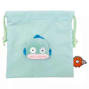 Nakajima Corporation Nagano x Sanrio Boa Face Drawstring Hangyodon 173669-22
