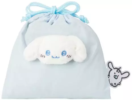 Nakajima Corporation Nagano x Sanrio Boa Face Drawstring Cinnamoroll 173638-22