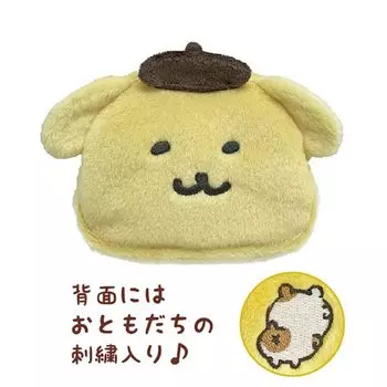 Nakajima Corporation Nagano x Sanrio Персонажи Face Pouch Pompompurin 167453-22