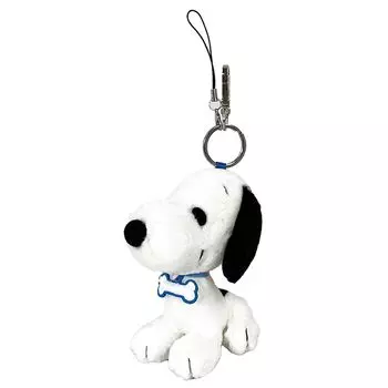 Nakajima Corporation Peanuts Snoopy 75th 60s Mascot H12 xx D9cm 204387-24 W7.5