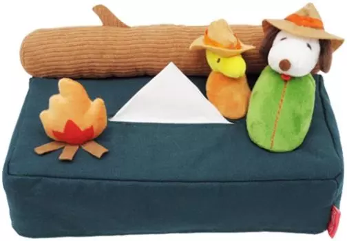 Nakajima Corporation Peanuts Snoopy Beagle Scout Tissue Cover 177537-22