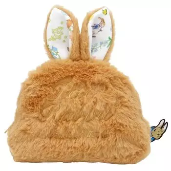 Nakajima Corporation Peter Rabbit Ear Pouch Flower H18 x W15 x D6.5cm 199669-24