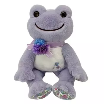 Nakajima Corporation Pickles the Frog Hibiya Kadan Flower Bean Doll H17 x W16 x D15cm 211248-25