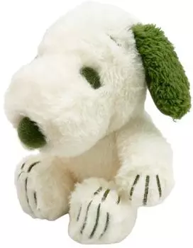 Nakajima Corporation Радужный цвет FUWAKUTA Снупи Зеленый 210005-25 зелёный