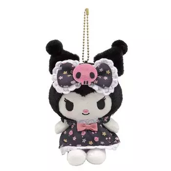 Nakajima Corporation Sanrio Characters Flower Dress Kuromi Mascot 177872-22