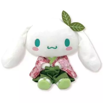 Nakajima Corporation Sanrio Characters Matcha Kimono Cinnamoroll Plush Toy S 204226-24 H15 x W11 x D6cm