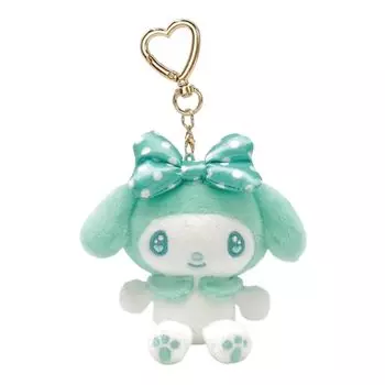 Nakajima Corporation Sanrio Characters My Melody H10 x x Mascot, Green, 213983-25, W9.5 D4.5cm