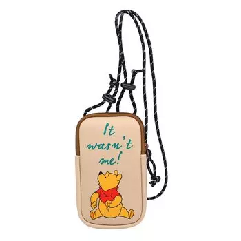 Nakajima Corporation Winnie the Pooh Smartphone Shoulder Beige 187383-23 H18.5xW11.5xD2cm