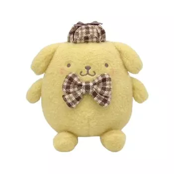 Nakajima Howa Mocha Check Pom Pom Purin S 186478-23
