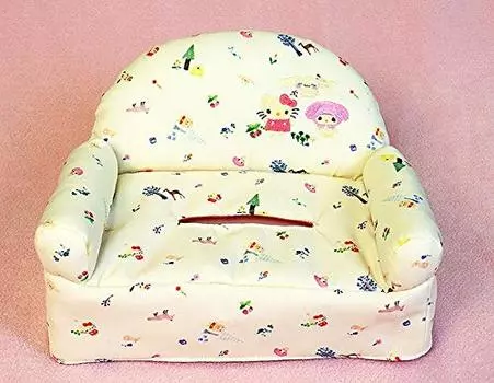 Nakajimacorp Natural Forest Tissue Cover White H15 x W25 x D20cm SANRIO 134424-19