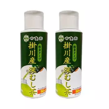 Nakajimaen Bottled Powdered Tea Kakegawa Deep Mushicha 40g x 2 pieces