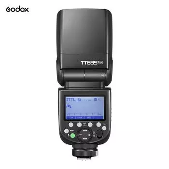 Накамерная вспышка Godox Thinklite TT685IIN TTL, высокоскоростная системная вспышка 2,4G Wirelss X GN60 чёрный
