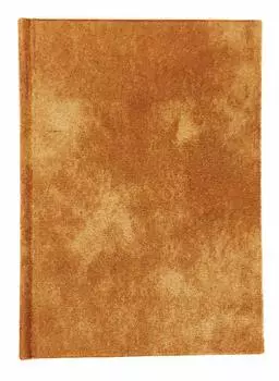 Nakamura Printing Horizontal Opening Notebook Passport Size Notebook All Pages Grid Brown 1 Book 2.5mm