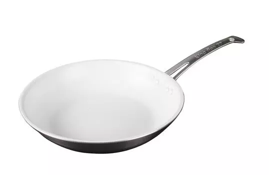 Nakao Aluminum Manufacturing King Flon Compatible with all heat sources Shallow type 27cm (Snow White) ND-12S белый