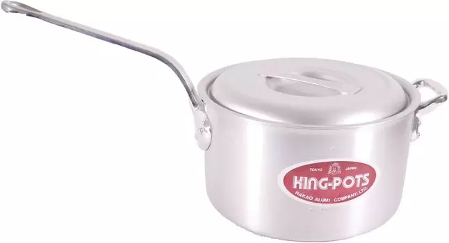 Nakao Aluminum Manufacturing King Pot 30cm with Handle 005084 Single-handed (12L)
