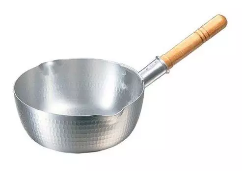 Nakao Aluminum Manufacturing Nakao Aluminum Hammered Yukihira Pot 21cm Double mouth (with scale)