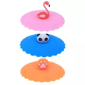 - NAKASUFU Cseves 10 см Durchmesser Silikonbecherdeckel Auslaufsichere Wrmedmm оранжевый