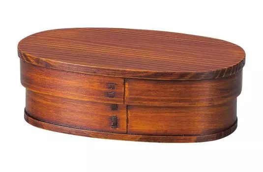 Nakatani Brothers Magewappa Bento Box Wipe Lacquer Co.. (Средняя) 36-1404