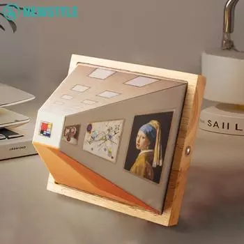 Naked Eye 3D Визуальный Ночной Светильник Настенный Светильник Оптическое Искусство Атмосфера Настенный Светильник 3 Цвета Настенный Светильник Для Живописи USB Plug