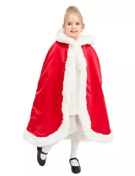 Накидка для холодного входа в школу костюм Цветок Яблоко лет 71см [КРАСИВО] Детский плащ, осень/зима, защита, ветрозащитный, плотный,