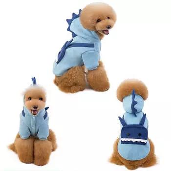 Накидка для собак на Хэллоуин, одежда для домашних животных и товары для домашних животных, костюм для домашних животных, рождественская одежда для домашних животных на Рождество S синий