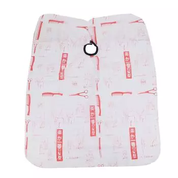 Накидка для стрижки, гладкая легкая ткань, тонкая работа, моющаяся, легко очищаемая шаль для окрашивания волос