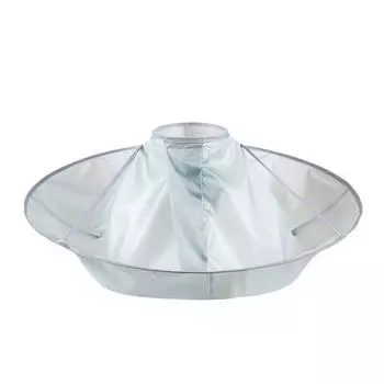 Накидка для стрижки волос Зонт-накидка Салон-парикмахерская И домашние стилисты, использующие One Size белый