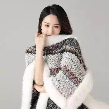 Накидка из трикотажного полотна «Темперамент»