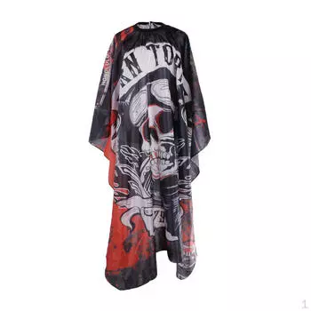 Накидка, водостойкие регулируемые парикмахерские накидки, 62,99*55,12 дюйма 04