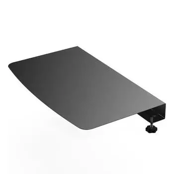 Накидная угловая соединительная пластина для столешницы, универсальное простое крепление, насадка-удлинитель платформы для L-образного стола чёрный