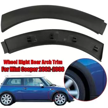 Накладка арки переднего правого нижнего крыла черная для Mini Cooper 2002-08