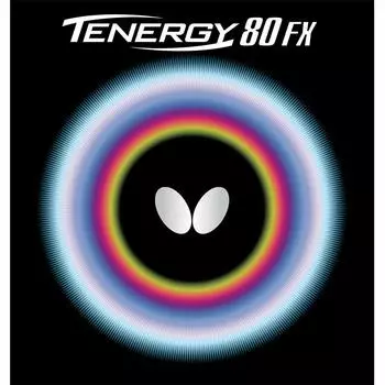 Накладка Butterfly для настольного тенниса Tenergy 80FX 05940 красная, очень толстая красный