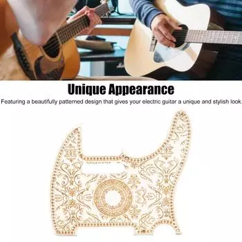 Накладка для акустической гитары, прочная электрогитара из ПВХ, защита от царапин для защитной пластины TL