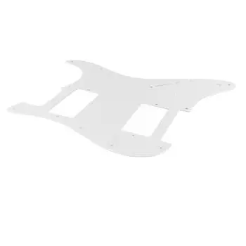 Накладка для электрогитары Алюминиевый сплав 2 Хамбакера Защитная накладка для гитары Цвета Пурпурная бронза серебряный