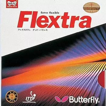 Накладка для настольного тенниса Butterfly Flextra Back Soft для начинающих 05210 Black Medium FL17B