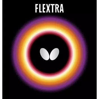 Накладка для настольного тенниса Butterfly Flextra Soft Back для начинающих 05210 черная толстая FL19B чёрный