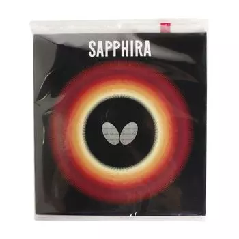 Накладка для настольного тенниса Butterfly Sapphira Soft Back для начинающих 05540 красная, очень толстая красный