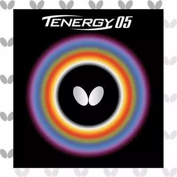 Накладка для настольного тенниса Butterfly Tenergy 05 High Tension Back Rubber Black (278) Очень толстый 05800