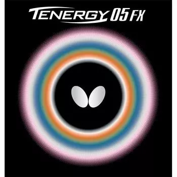 Накладка для настольного тенниса Butterfly Tenergy 05 FX Back Soft Tension (Вращение) 05900 Красный толстый
